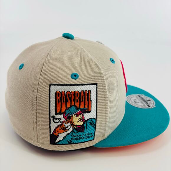 New York Yankees Hat Cap Fitted 7 1/8 Mens Blue Grey Side Patch Vintage MLB - Picture 4 of 7